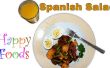 Einfache spanische Chorizo, Kartoffel, Ei, Bohnen-Salatrezept