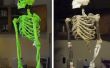 DIY Skelett aus Stöcken, String, Schaum und Pappmaché hergestellt '