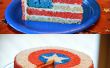 Independence Day Überraschung Kuchen