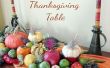 4 fallen Herzstück Ideen & Inspirationen zu Thanksgiving Tisch zieren