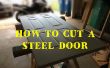 Wie zu schneiden und die Größe einer Stahl verkleidet Eingangstür