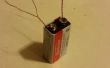 9-Volt Batterie Verkabelung testen Sie ein Kondensator Fan