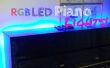 Solide reaktiven RGB LED Klavier leuchtet! 