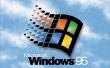 Führen Sie Windows 95 auf Windows 7/Xp/Vista