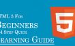 HTML5 für Anfänger: eine 4 Schritt Kurzanleitung Learning