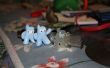 Duplizieren von Spielzeug durch Kunstharz Gießen