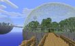 Wie erstelle ich eine Glaskuppel auf Minecraft
