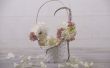 DIY Blumen Hochzeit Korb