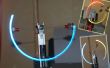 Rotierenden LED-Throwies, angetrieben von einem Stirlingengine (eVoltis Stirlingmachine)