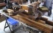 Hausgemachte Holzbearbeitung Drehmaschine