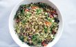 Glücklich krautige glutenfreie Getreide Salat