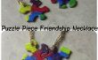 Puzzle-Stück Freundschaft Halskette