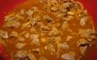 Vindaloo Curry Rindfleisch