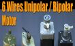 Stepper Motor Grundlagen - 6 Kabel Unipolar / Bipolar Motor