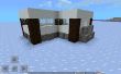 Minecraft Schnee modernes Haus