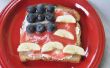 Amerikanische Flagge Toast (4. Juli Rezept)