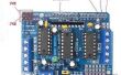Einrichten von feste Entfernung von L293D für Arduino Board