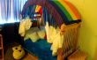 Eine Rainbow-Überdachung für Ihr Kinderzimmer zu machen