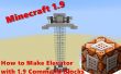 Wie erstelle ich Aufzug mit Minecraft 1.9 Befehlsblöcke