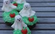 Haunted Pumpkin Patch Ghost Cupcakes! 