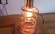 Vintage Rohr Lampe mit Touch Dimmer Steuern