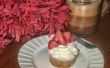 French Toast-Cupcakes mit Schlagsahne Sahne Frosting