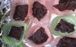Schokolade Quadrate mit Preiselbeeren & Pekannüsse! Ein leckeres Geschenk! 
