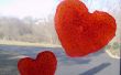 Wie erstelle ich ein Valentine Herzen Fenster Klammern Handwerk für Kinder