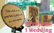 Dekorieren Sie Ihre Hochzeit mit Holz 8 in1 Instructable