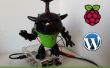 WordPress Animatronics Warnung mit Raspberry Pi