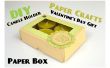 DIY Paper Crafts - Papier Box & Kerzenhalter - Last-Minute Valentinstag Geschenke