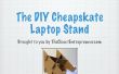 Die DIY Cheapskate Laptop stehen über TheClosetEntrepreneur.com