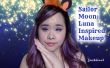 Sailor Moon; Luna inspiriert Make-up