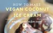 Vegane Kokos-Eis | Banane-freies Rezept