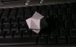 Einziges Blatt Origami Stellated Oktaeder
