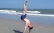 Lernen Sie grundlegende Breakdance friert und Beinarbeit