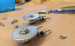 Star Trek: Enterprise einfach handgemachte Schrauben und Muttern