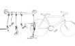 Öffentliche Fahrradverleih Tool Montageständer