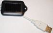 Solar USB dual Power LED Akku-Taschenlampe