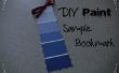 DIY Farbe Probe Bookmark