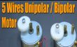 Stepper Motor Basics - 5 Kabel Unipolar / Bipolar Motor