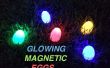 Glühende magnetische Eiern