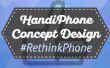 Konzeptionelle Telefondesign HandiPhone