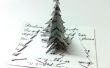Grußkarte 3D DIY Weihnachtsbaum