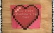 D.i.y. 8-Bit Valentinstagskarte