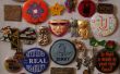 Vintage Pin Taste Wandkunst /