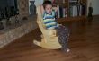 Childs Rocking Chair ohne Nägel oder Schrauben. 