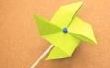 Wie erstelle ich eine Origami-Windrad