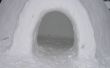 Snow igloo