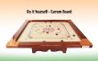 Wie erstelle ich eigene (DIY) Carrom Board - indische Brettspiel